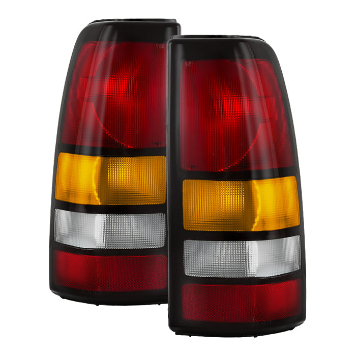 SPYDER Xtune Chevy Silverado 99-02 / GMC Sierra 99-03 OE Style Tail Lights OEM ALT-JH-CS99-OE-RAC 9027178