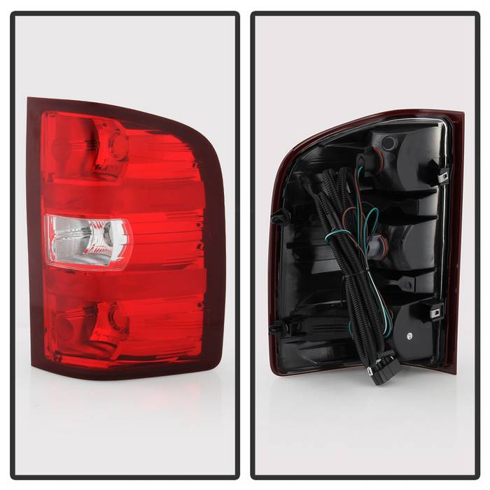 SPYDER xTune 07-14 Chevrolet Silverado 2500HD/3500HD Tail Lights (ALT-JH-CSIL07-OE-RC) 9045806