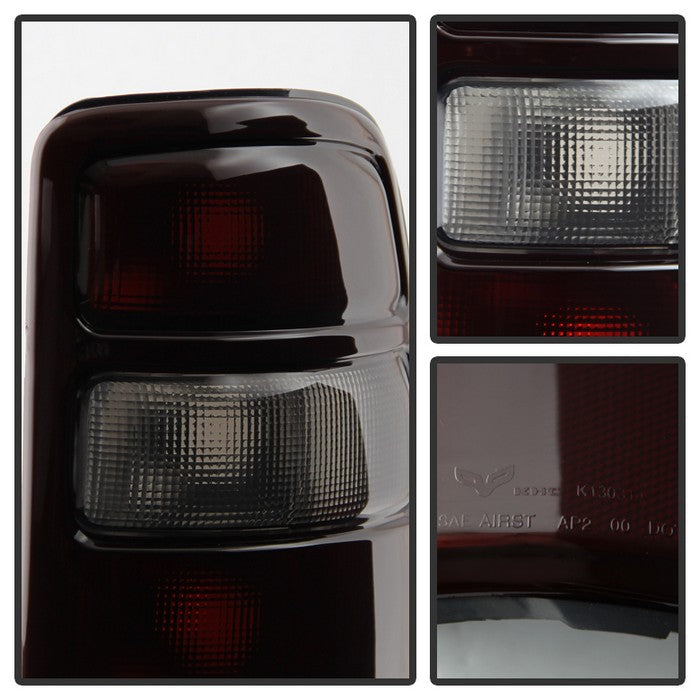 SPYDER Xtune Chevy Suburban TahOE 00-06 OEM Style Tail Lights Red Smoked ALT-JH-CSUB04-OE-RSM 9028823