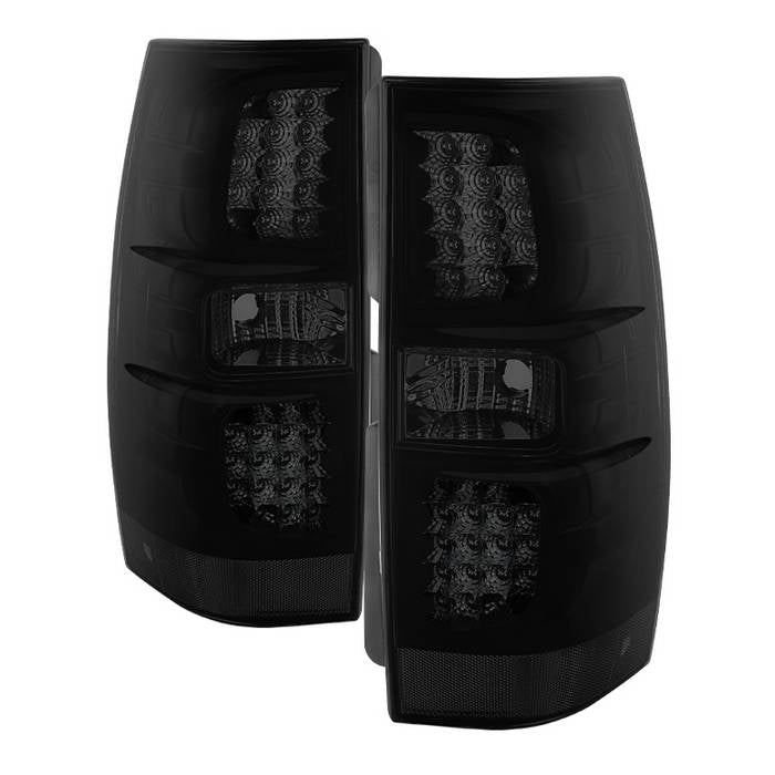 SPYDER Xtune Mc Yukon/Yukon Denali 07-14 LED Tail Lights Black Smoked ALT-JH-CSUB07-LED-G2-BSM 9033926