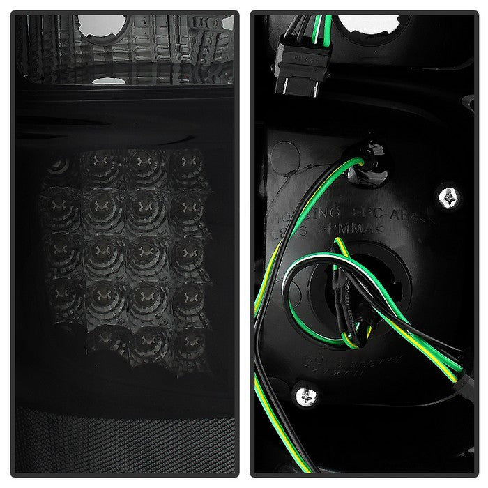 SPYDER Xtune Mc Yukon/Yukon Denali 07-14 LED Tail Lights Black Smoked ALT-JH-CSUB07-LED-G2-BSM 9033926