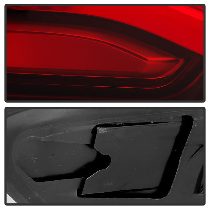 SPYDER Xtune 18-21 Chevrolet Traverse Red/Clear Full LED Tail Light - OE Outer Right 9957635
