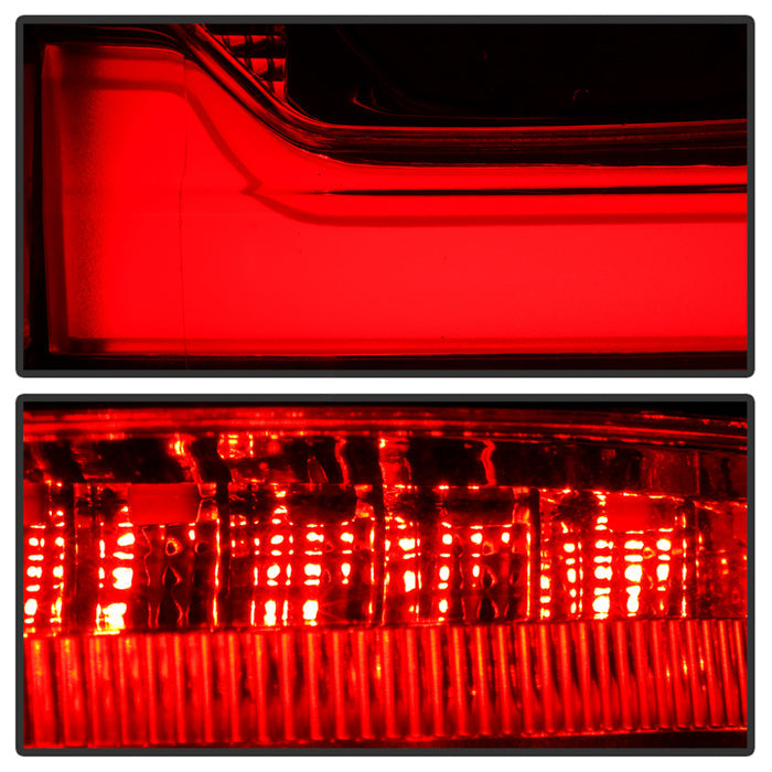 SPYDER Xtune 18-21 Chevrolet Traverse Red/Clear Full LED Tail Light - OE Outer Right 9957635