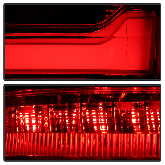 SPYDER 18-21 Chevy Traverse w/ Redline Pkg Black/Clear Full LED Tail Light - OE Outer Left 9957642