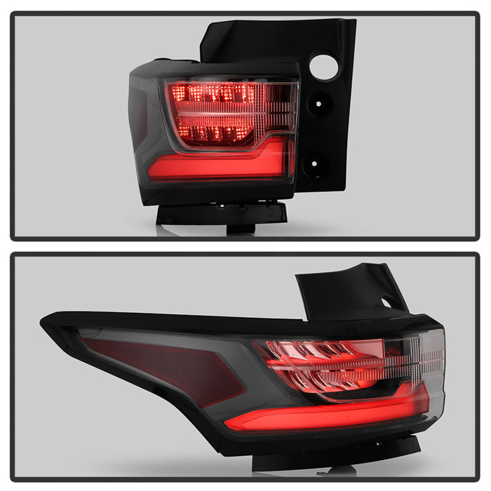 SPYDER 18-21 Chevy Traverse w/ Redline Pkg Black/Clear Full LED Tail Light - OE Outer Left 9957642