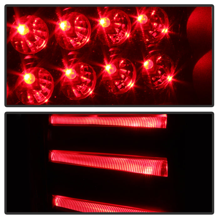 SPYDER xTune Dodge Magnum 05-08 LED Tail Lights - Black Smoked ALT-JH-DMAG05-LED-BSM 9036576