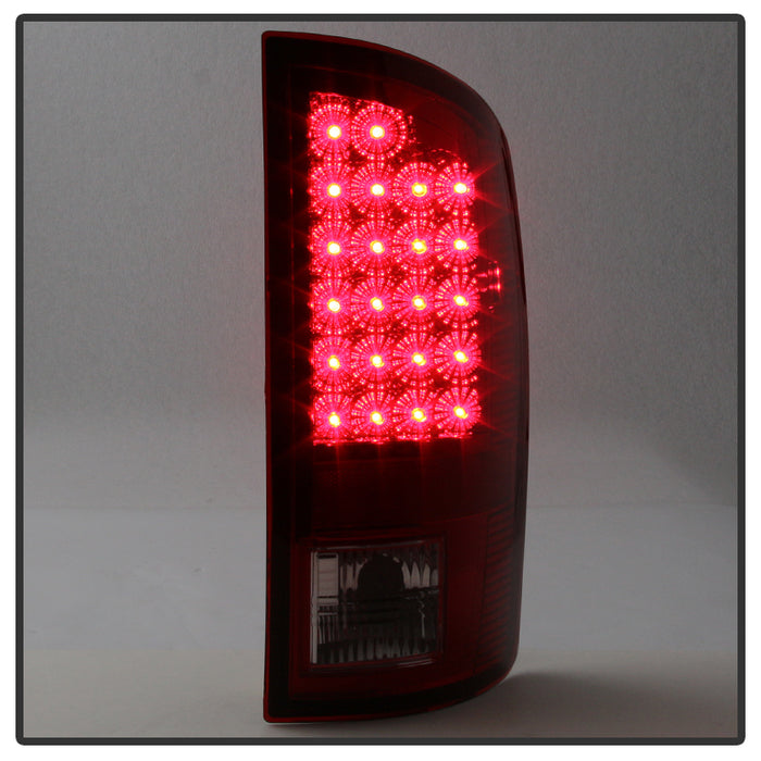 FR SPORT SPYDER Xtune Dodge Ram 07-08 1500 / Ram 07-09 2500/3500 LED Tail Lights Red Clear...