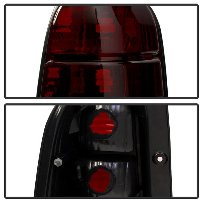 FR SPORT SPYDER Xtune Ford Escape 01-07 OEM Style Tail Lights Red Smoked ALT-JH-FESC01-OE-RSM...