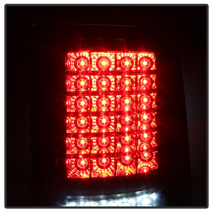 FR SPORT SPYDER Xtune Ford F150 Styleside 04-08 LED Tail Lights Black Smoked...