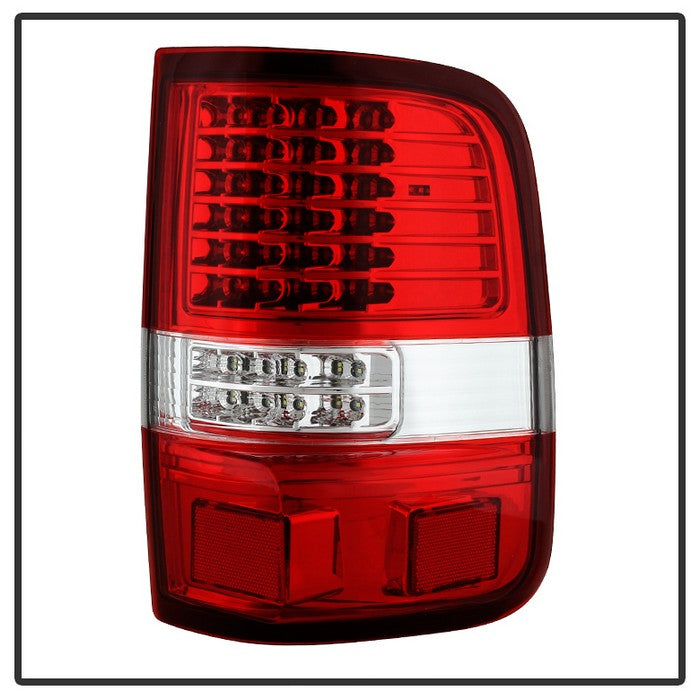 FR SPORT SPYDER Xtune Ford F150 Styleside 04-08 LED Tail Lights Red Clear...