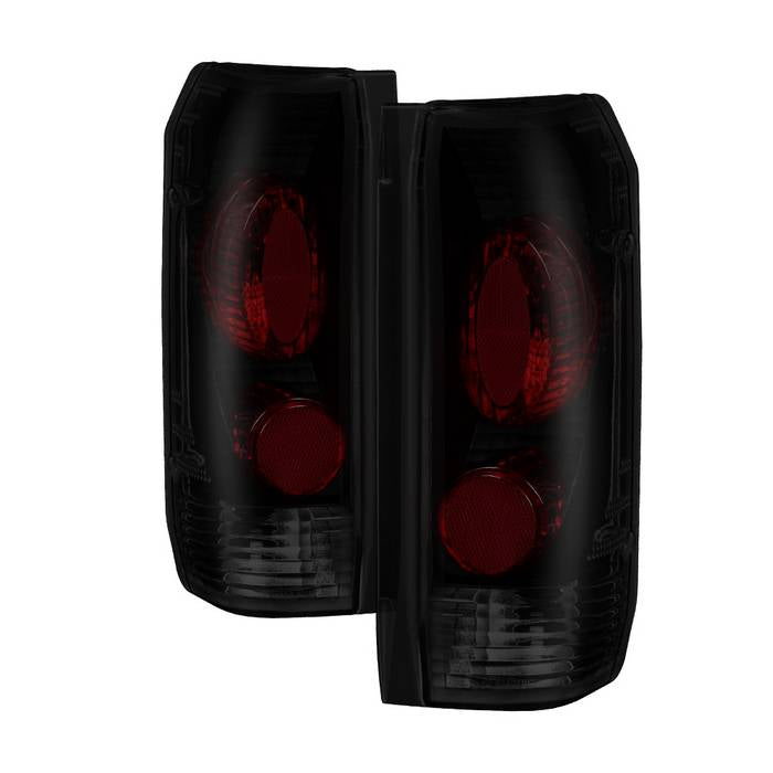 FR SPORT SPYDER Xtune Ford F-150/F-250/F-350 87-96 Euro Style Tail Lights - Black Smoked...
