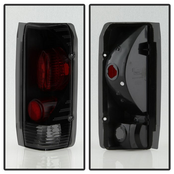 FR SPORT SPYDER Xtune Ford F-150/F-250/F-350 87-96 Euro Style Tail Lights - Black Smoked...