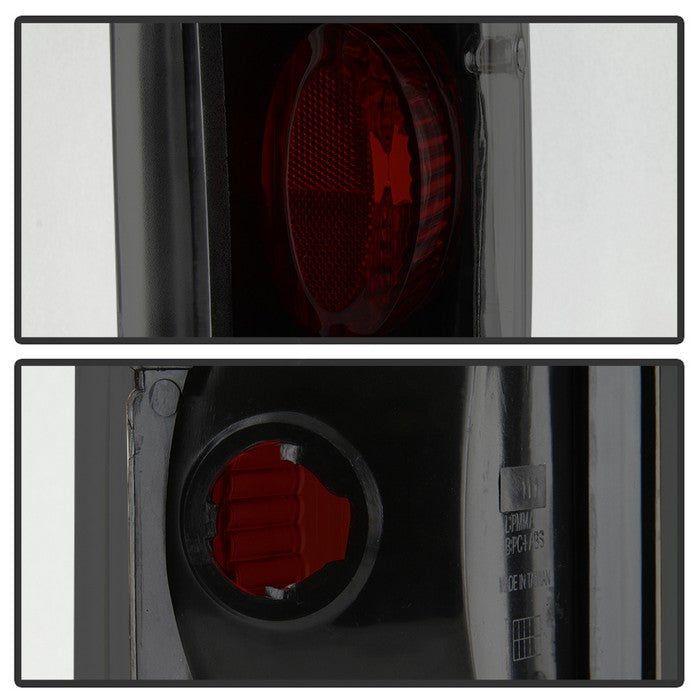FR SPORT SPYDER Xtune Ford F-150/F-250/F-350 87-96 Euro Style Tail Lights - Black Smoked...