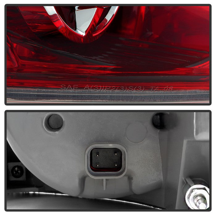 SPYDER xTune GMC Acadia 07-12 Passenger Side Outer Tail Lights -OEM Right ALT-JH-GAC07-OE-R 9035043