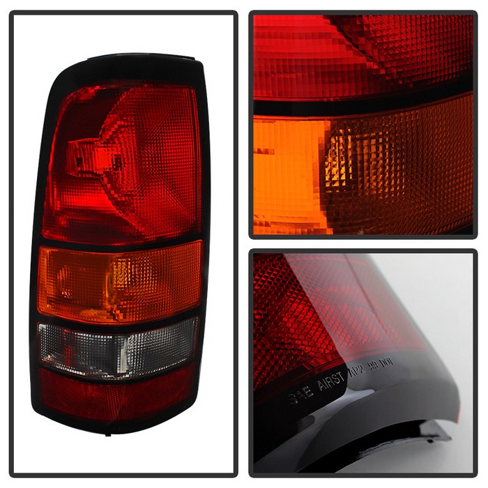 FR SPORT SPYDER Xtune GMC Sierra 1500 2500 3500 Fleetside 04-06 Tail Lights OEM...