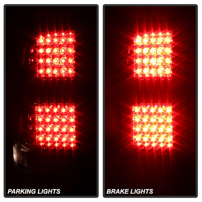 FR SPORT SPYDER Xtune GMC Sierra 07-13 (Not Fit 3500 Dually 4 Rear Wheels) LED Tail Lights Smoked...