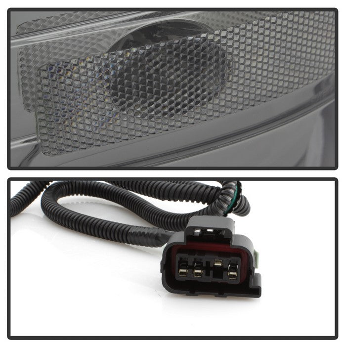 FR SPORT SPYDER Xtune GMC Sierra 07-13 (Not Fit 3500 Dually 4 Rear Wheels) LED Tail Lights Smoked...