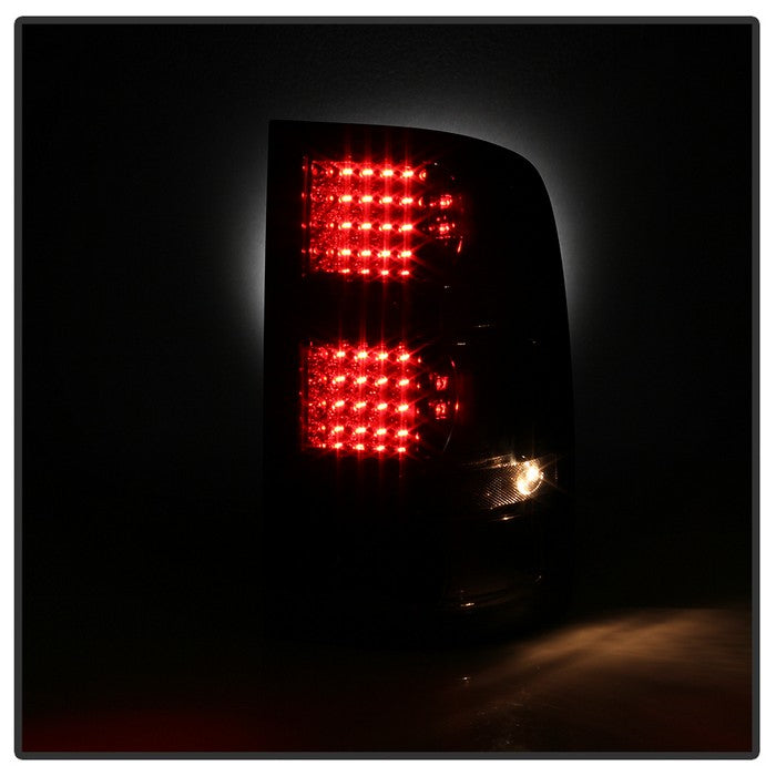FR SPORT SPYDER Xtune GMC Sierra 07-13 (Not Fit 3500 Dually 4 Rear Wheels) LED Tail Lights Smoked...