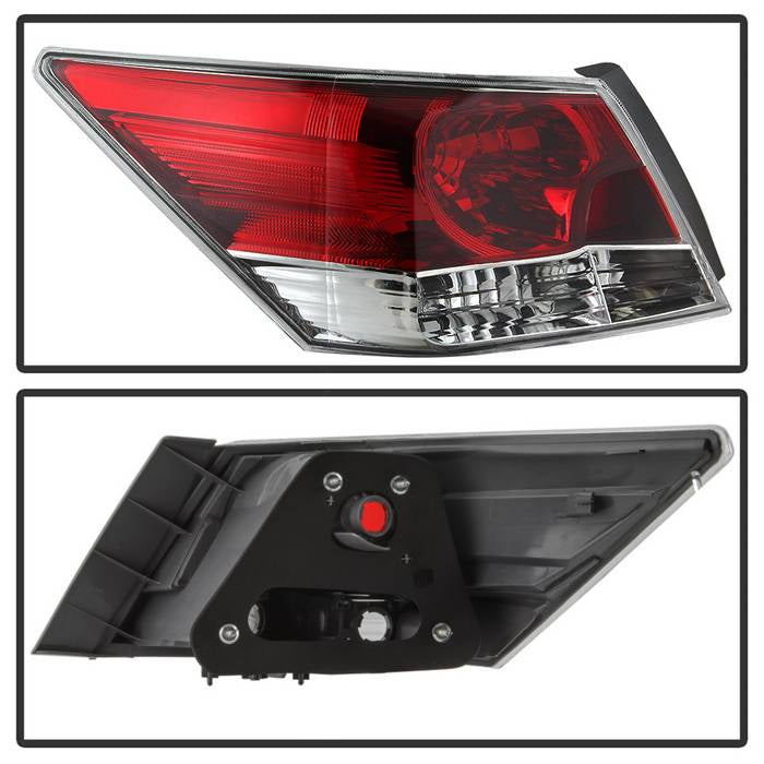 FR SPORT SPYDER xTune 08-12 Honda Accord 4DR Passenger Side Tail Lights - OEM Right...