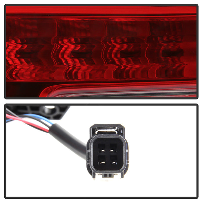 xTune Honda Accord 18-20 Red Clear Driver Side LED Tail Lights - OE Outer Left ALT-JH-HA18-OE-OL 9949173