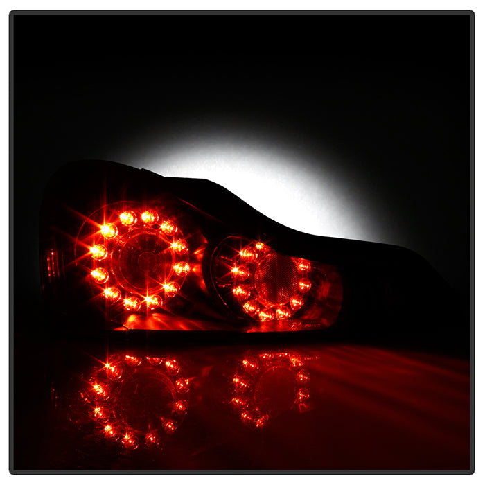 FR SPORT SPYDER 08-13 Infiniti G35 G37 Coupe Only / Q60 14-15 OEM Style Tail Lights - Black...