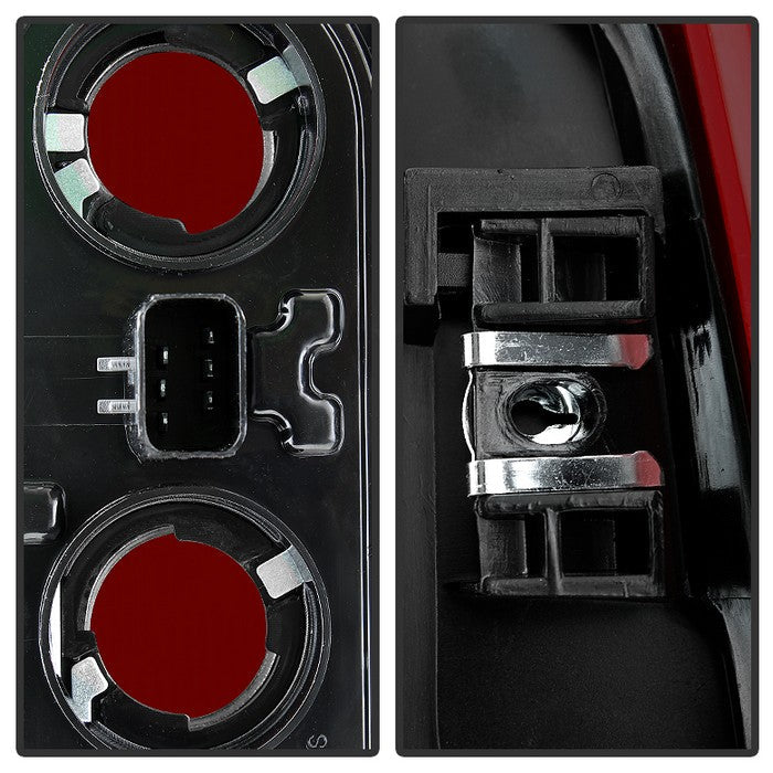 FR SPORT SPYDER Xtune Jeep Grand Cherokee 1999-2002 OEM Style Tail Lights Red Smoked...