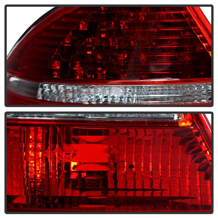 FR SPORT SPYDER Xtune Mercedes Benz W220 S-Class 00-05 LED Tail Lights Red Clear...