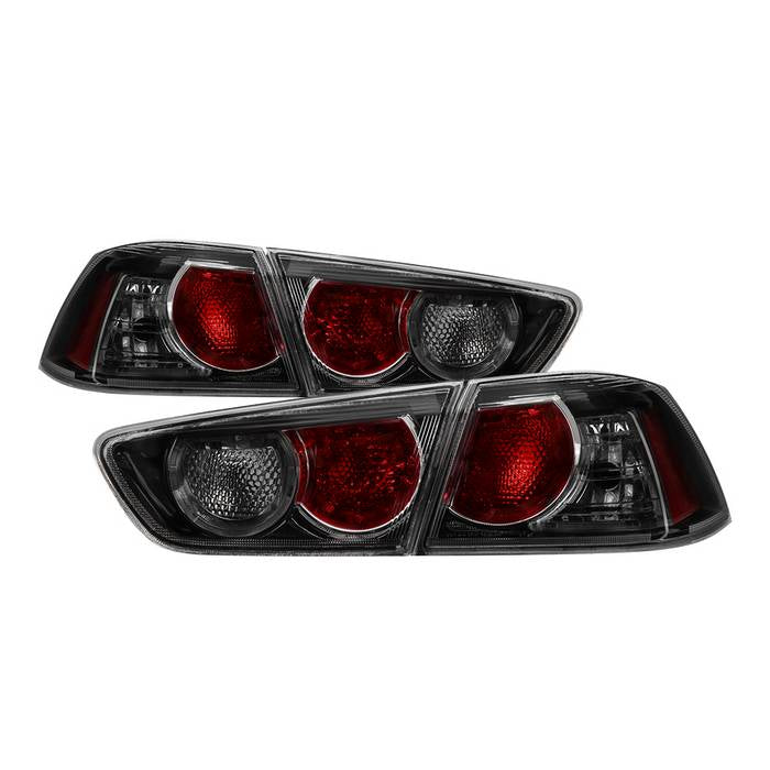 FR SPORT SPYDER xTune 08-15 Mitsubishi Lancer OE Style Tail Lights - Black Smoke...