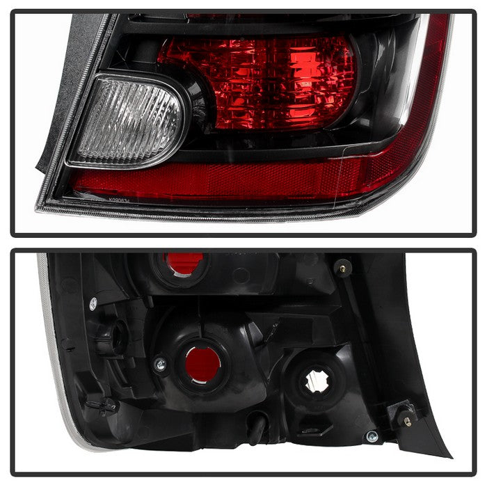 FR SPORT SPYDER Xtune Nissan Sentra 2.5L Se-R Passenger Side Tail Lights - OEM Right...