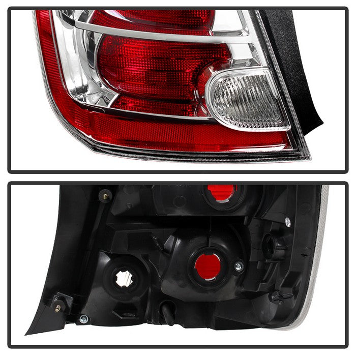 SPYDER Xtune Nissan Sentra 2.0L 10-12 Driver Side Tail Lights OEM Left ALT-JH-NS10-OE-RC-L 9032530
