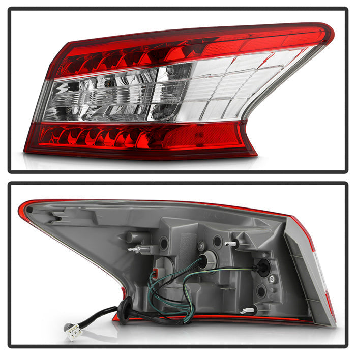 SPYDER xTune Nissan Sentra 2013-2015 OEM Passenger Side Outer Tail Light - Right 9055393