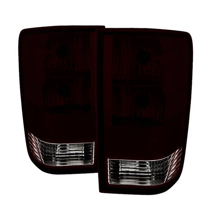 FR SPORT SPYDER Xtune Nissan Titan 04-15 OEM Style Tail Light Red Smoked ALT-JH-NT04-OE-RSM...
