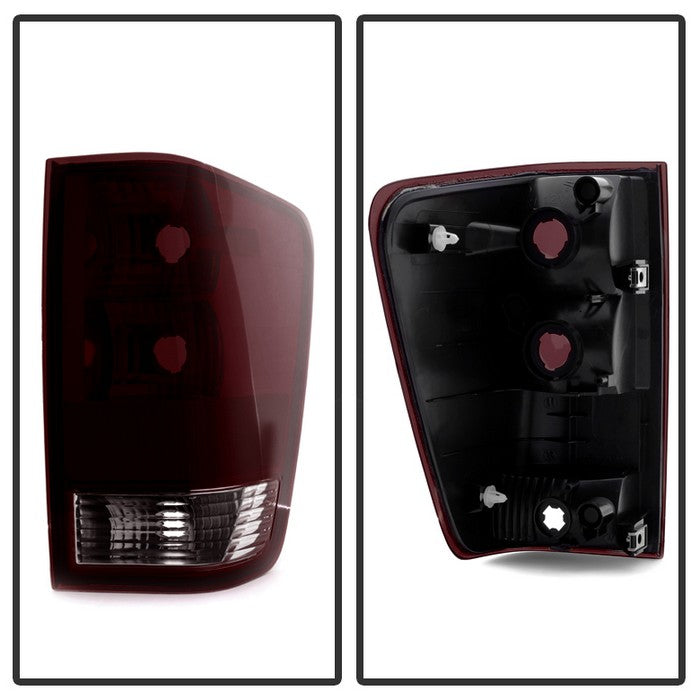 FR SPORT SPYDER Xtune Nissan Titan 04-15 OEM Style Tail Light Red Smoked ALT-JH-NT04-OE-RSM...