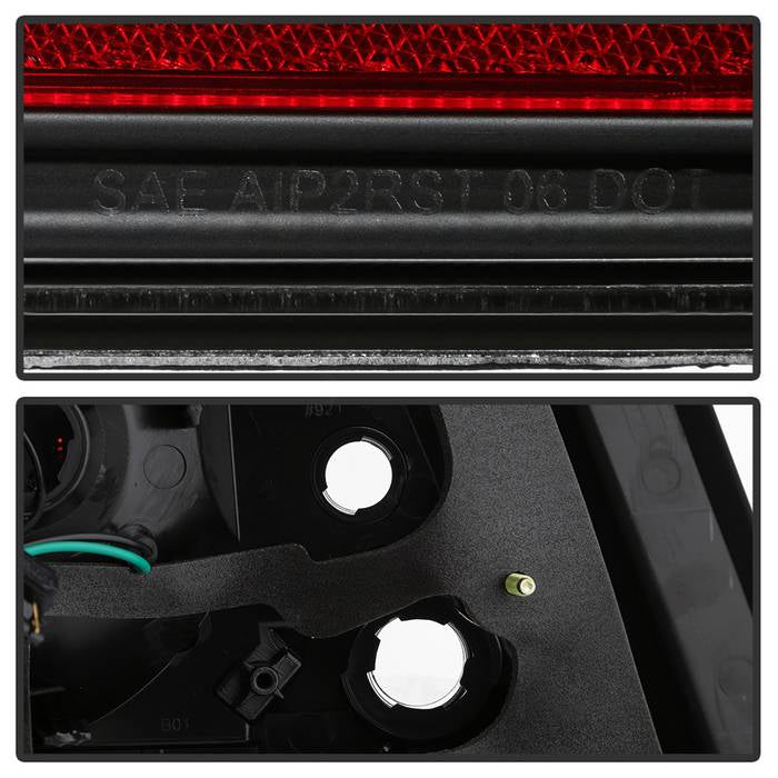 SPYDER xTune Subaru Impreza WRX 08-14 LED Tail Lights - Black ALT-JH-SIWRX08-LBLED-BK 9045400