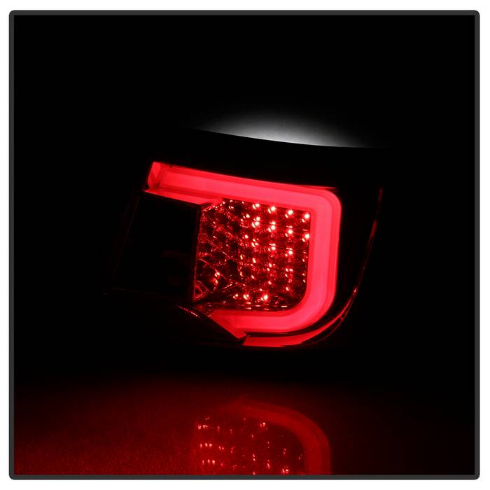 SPYDER xTune Subaru Impreza WRX 08-14 LED Tail Lights - Red/Clear ALT-JH-SIWRX08-LBLED-RC 9045417
