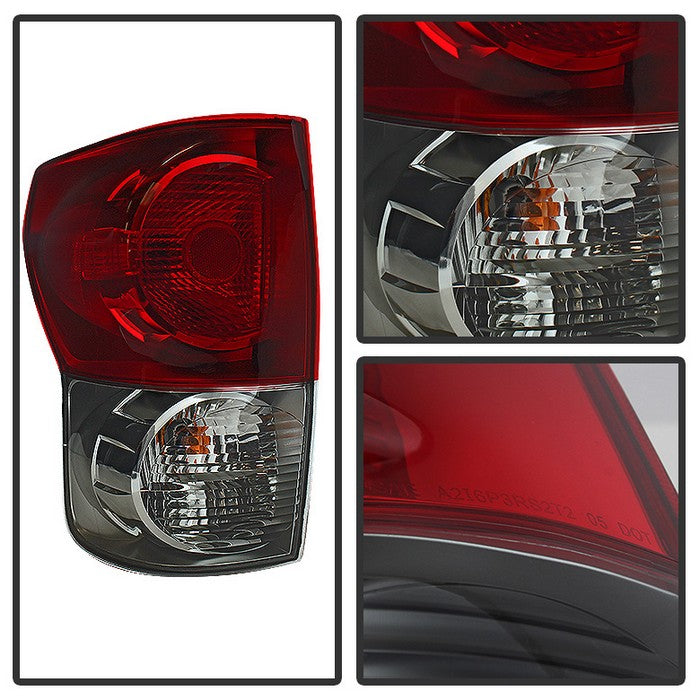 FR SPORT SPYDER Xtune Toyota Tundra 2007-2009 OEM Style Tail Lights Driver Side- Left...