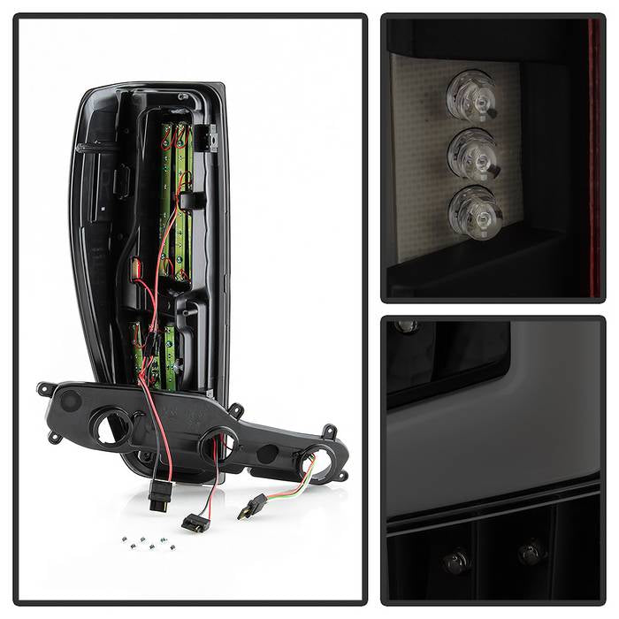 SPYDER xTune 04-13 Chevy Colorado / 04-13 GMC LED Tail Lights - Black Smoke (ALT-ON-CCO04-LED-BSM) 9044038