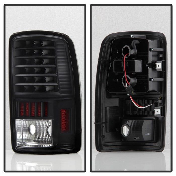 SPYDER Xtune GMC Yukon Denali/Denali Xl 01-06 LED Tail Lights Black ALT-ON-CD00-LED-BK 5077158