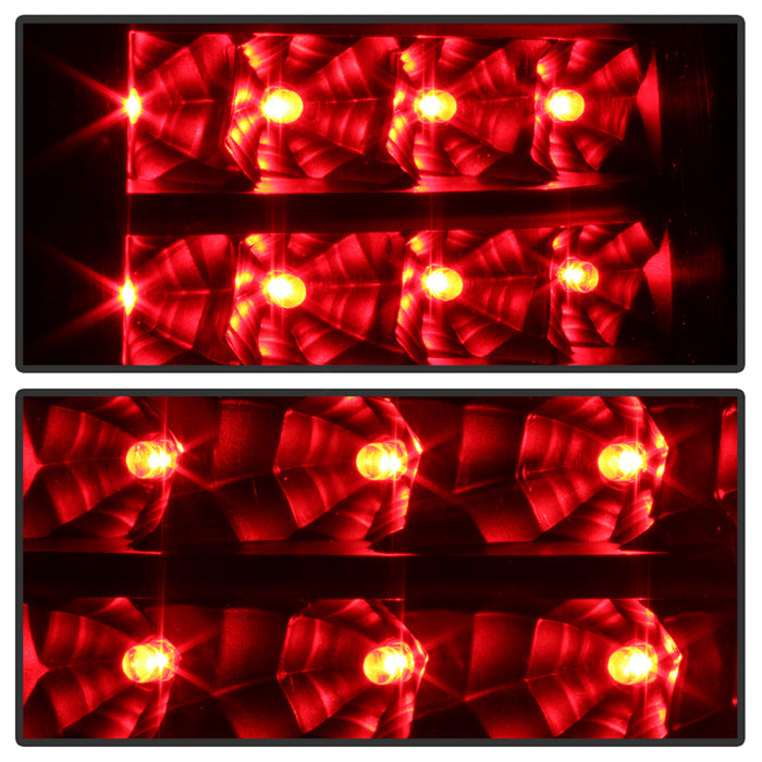SPYDER Xtune GMC Yukon Denali/Denali Xl 01-06 LED Tail Lights Black ALT-ON-CD00-LED-BK 5077158
