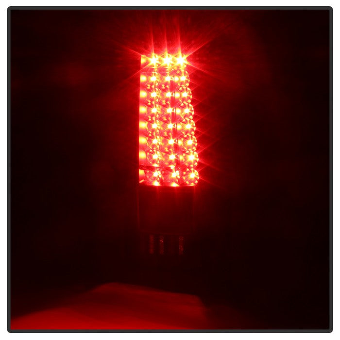 SPYDER Xtune Chevy Silverado 1500-2500-3500 03-06 C-Shape LED Tail Lights Black ALT-ON-CS03-G2-LED-BK 5081261