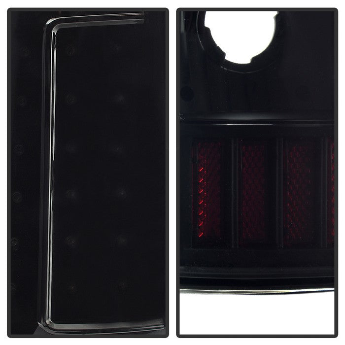SPYDER xTune 99-02 Chevy Silverado 1500/2500/3500 V2 LED Tail Lights - Black Smoke (ALT-ON-CS99-G2-LED-BSM) 9038471