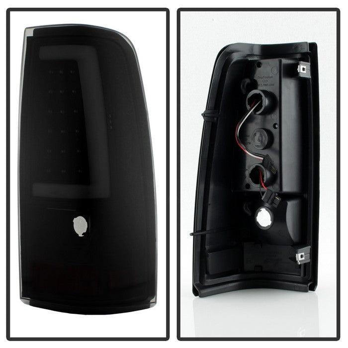 SPYDER xTune Chevy Silverado 1500/2500/3500 99-02 Version 3 Tail Lights Black Smoke ALT-ON-CS99V3-LBLED-BSM 9038778