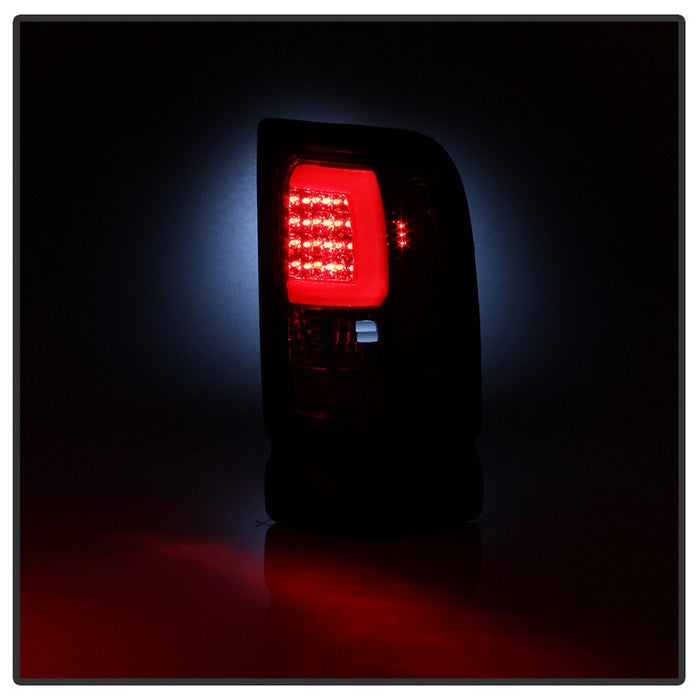 SPYDER xTune Dodge Ram 1500 94-01 Tail Lights - Light Bar LED - Black ALT-ON-DRAM94V3-LBLED-RC 9038891