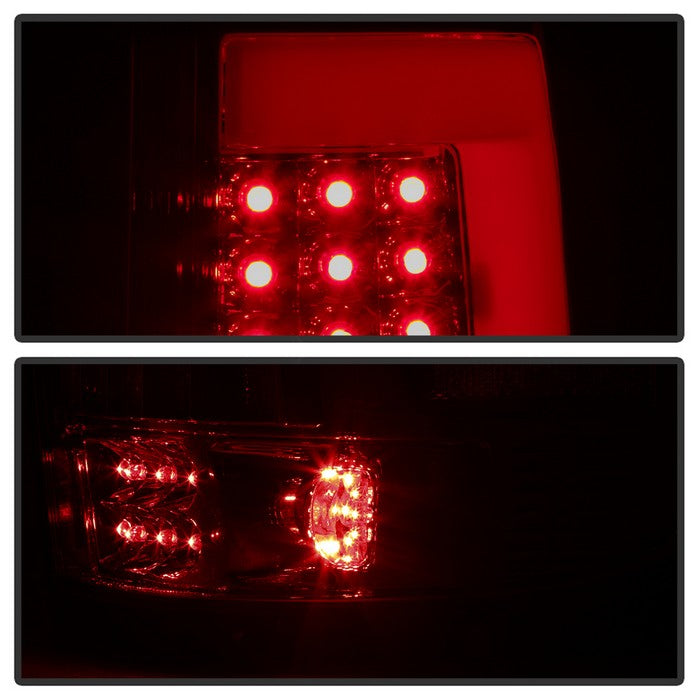 SPYDER xTune 04-08 Ford F150 Styleside V3 LED Tail Lights - Smoke (ALT-ON-FF15004G3LB-LBLED-SM) 9040825