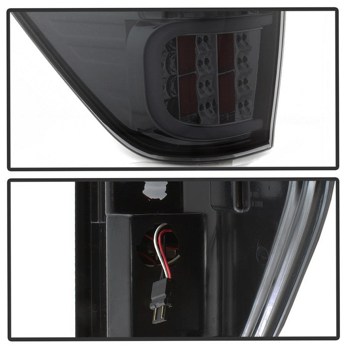 SPYDER xTune Ford F150 09-14 LED Tail Lights - Black ALT-ON-FF15009-LBLED-SM 5082183