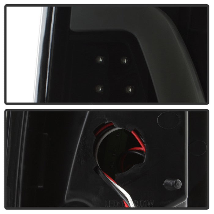 SPYDER xTune 97-03 Ford F-150 Light Bar LED Tail Lights - Black Smoke (ALT-ON-FF15097-LBLED-BSM) 9038501