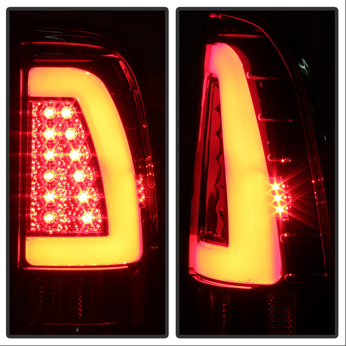 SPYDER xTune Ford F150 Styleside 97-03 Light Bar LED Tail Lights - Smoke ALT-ON-FF15097-LBLED-SM 5082107