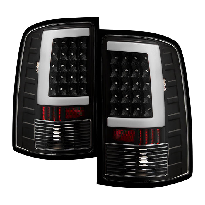 SPYDER Xtune GMC Sierra 07-13 LED Tail Lights Black ALT-ON-GS07-G2-LED-BK 5081551