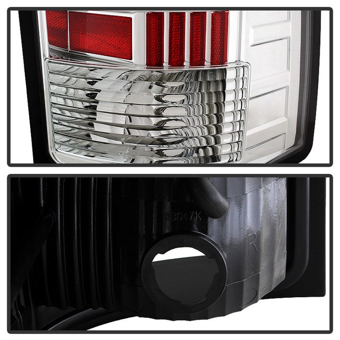SPYDER Xtune GMC Sierra 07-13 LED Tail Lights Chrome ALT-ON-GS07-G2-LED-C 5081568