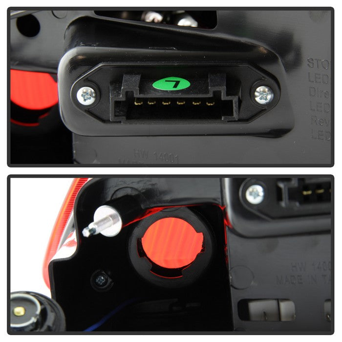 FR SPORT SPYDER xTune Porsche 987 Cayman 06-08 / Boxster 05-08 LED Tail Lights - Red Clear...